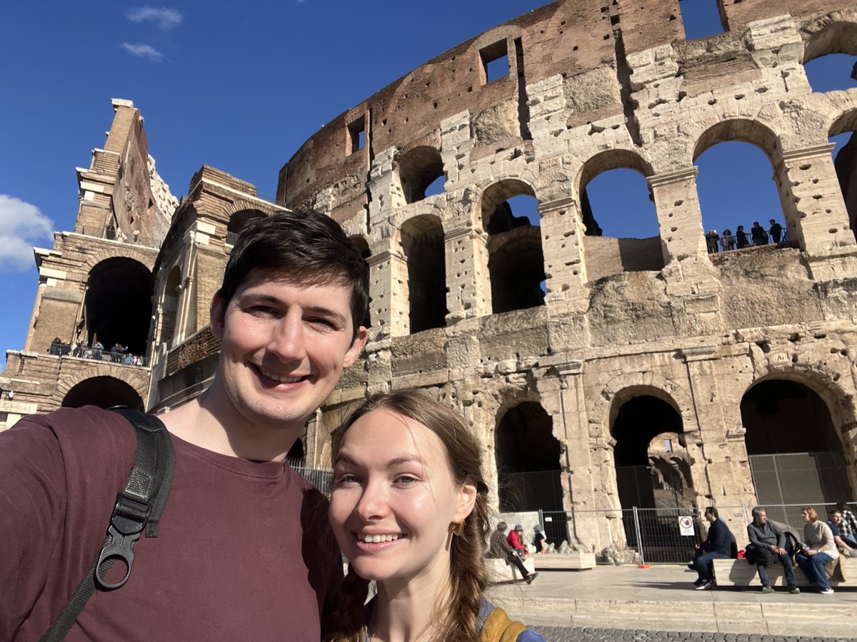 At the Colosseum
